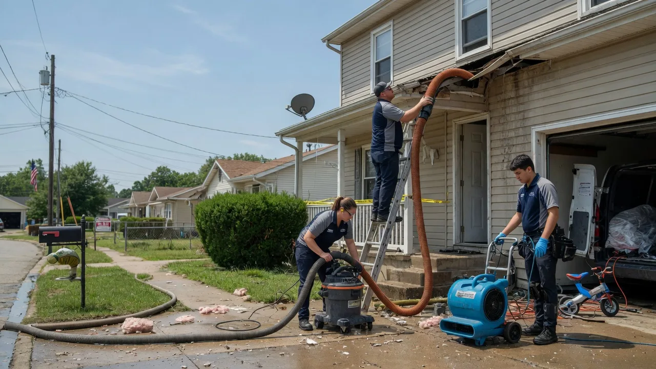 Water Damage Restoration in Irvington, NJ near me